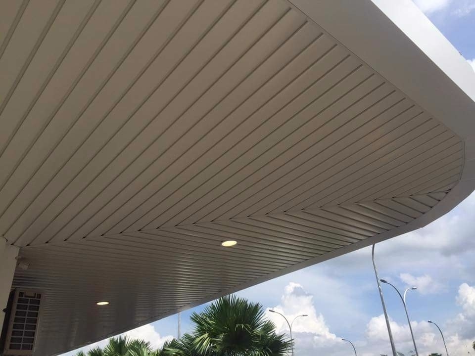 GPANEL 102 exterior ceiling application