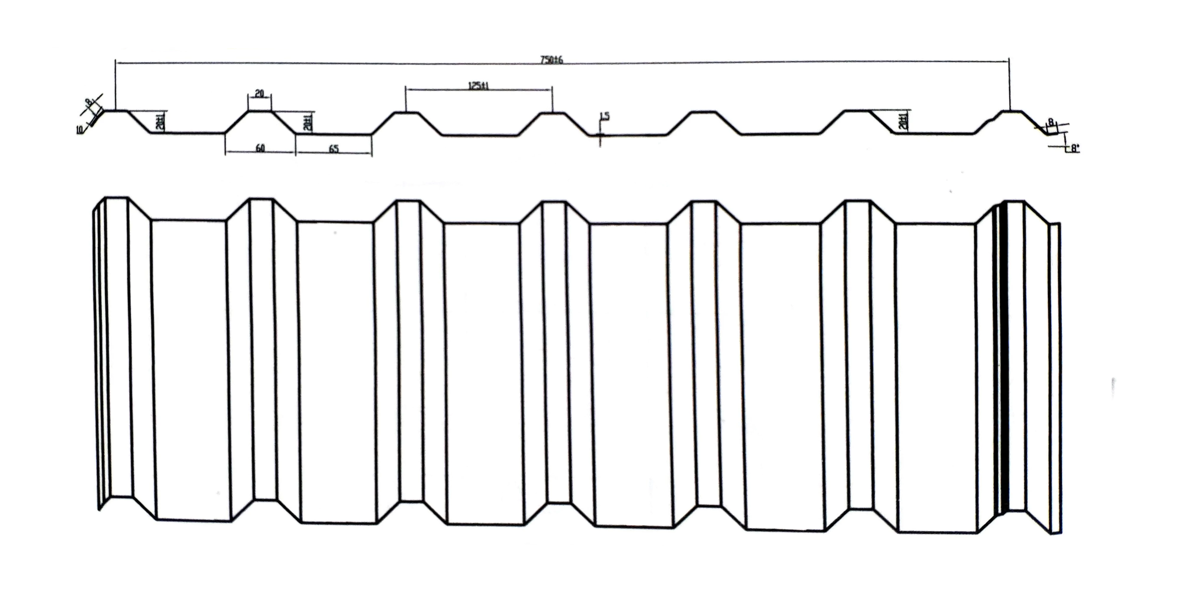 GSPAN Metal Long Span dimension